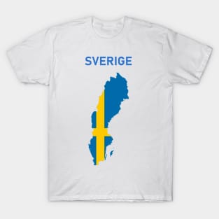 Sweden Outline T-Shirt